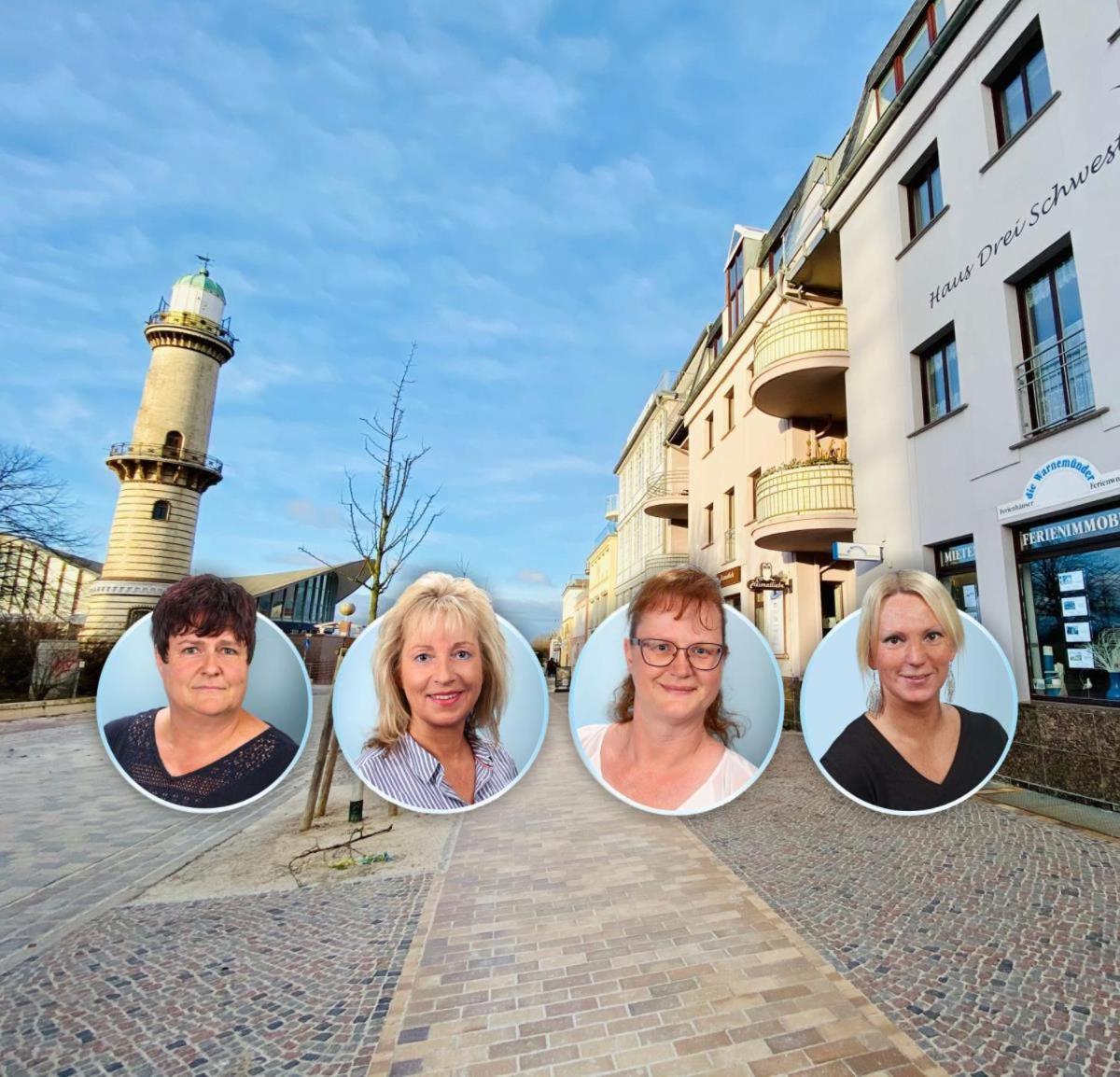 Schiller, Wenige Schritte Zum Strand Rostock Exterior foto